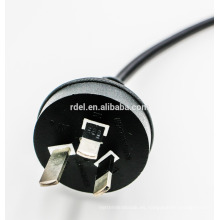 Cables de SAA de Australia SAA Power Cord con 3-Conductor Plug 15A / 250V ~